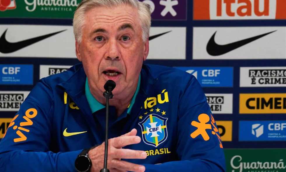 أنشيلوتي يؤكد استبعاد نيمار لأسباب فنية.. والبرازيل تستعد لحصد كأس العالم في 2025