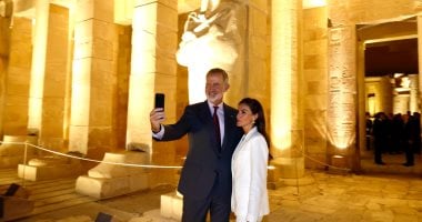 إشراقة جديدة لمعبد حتشبسوت بالأقصر بحضور ملك وملكة إسبانيا 2025.. لقطات مميزة