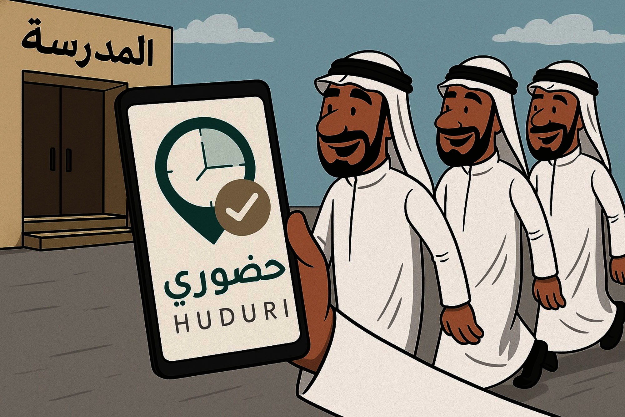 تساؤلات المعلمين تتصاعد بشأن التباين بين برنامج «حضوري» والدليل الإجرائي في 2025