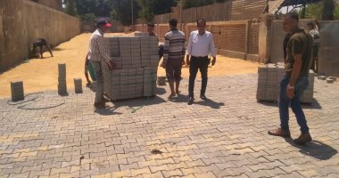 تنفيذ أعمال رصف الإنترلوك لـ120 شارعًا جديدًا في البدرشين خلال 2025.. بالصور