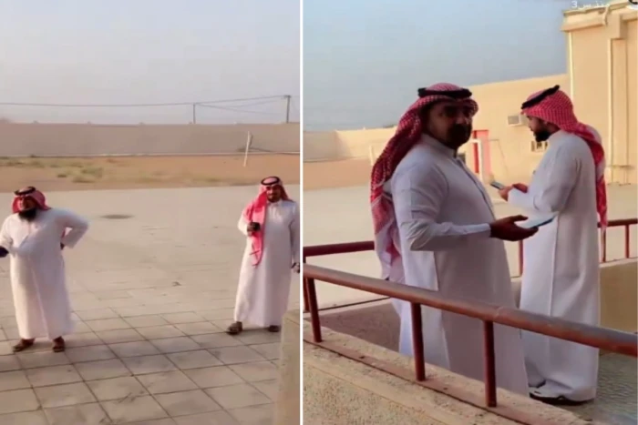 توثيق بالفيديو.. معلمون يرصدون توقف تطبيق "حضوري" عند دخولهم المدرسة في 2025