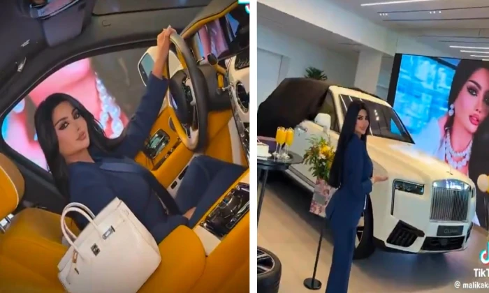 شاهد كيف اقتنت ملكة كابلي سيارة روز رايز فاخرة بقيمة تتجاوز 2 مليون ريال في 2025