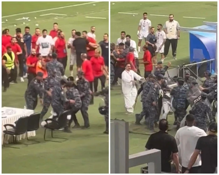 شرطة الكويت توقف نجل إداري خلال أحداث شغب مباراة القادسية والكويت.. ووالده يحاول التدخل لإبعاده في 2025