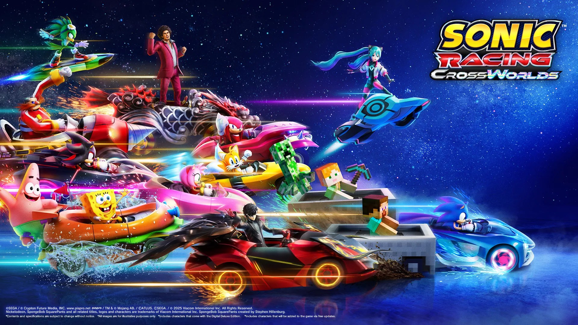 فرصتك لتجربة النسخة التجريبية من Sonic Racing.. CrossWorlds متاحة الآن خلال شهر 2025