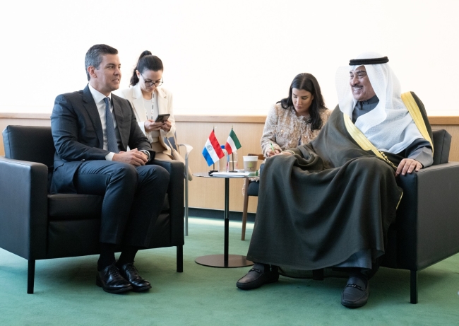 مبعوث الأمير يجتمع مع قادة إثيوبيا وسيراليون وباراغواي والسنغال في 2025