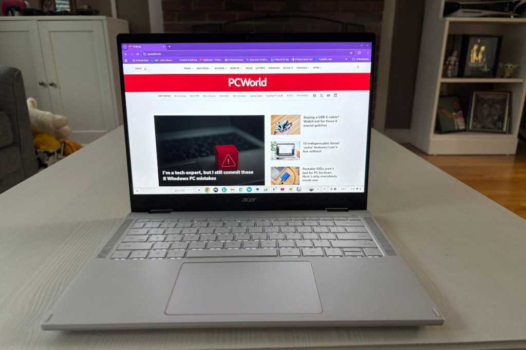 مراجعة Acer Chromebook Plus Spin 514.. أداء احترافي في جهاز 2 في 1 متعدد المهام لعام 2025