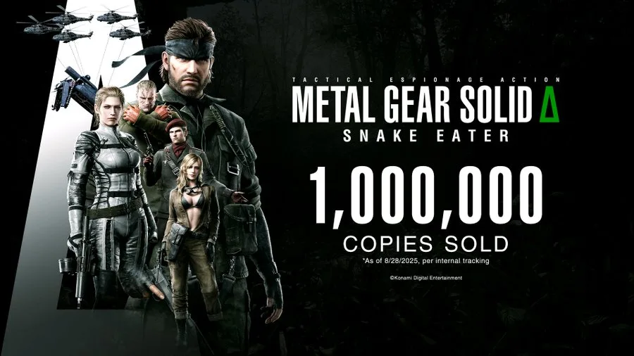 نجاح ضخم للعبة Metal Gear Solid Delta مع بيع أكثر من مليون نسخة حول العالم في 2025
