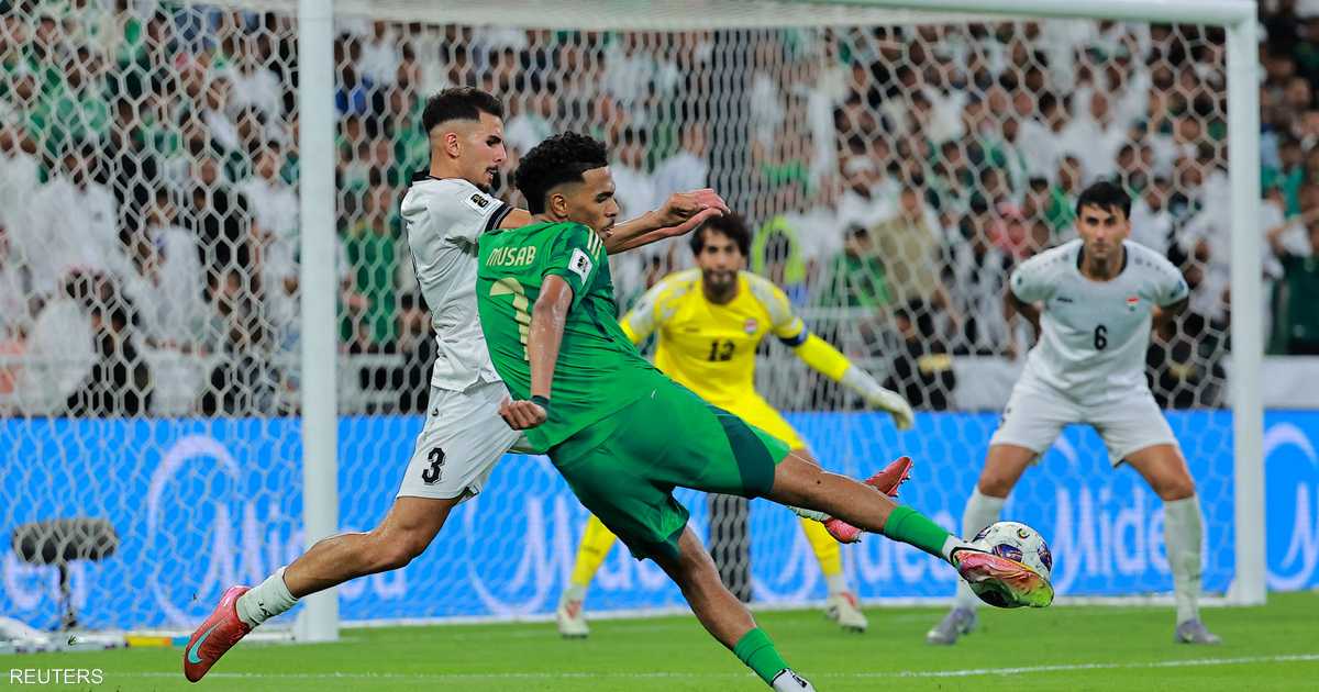 الأخضر يضمن بطاقة مونديال 2026 بعد تعادل مثير أمام العراق