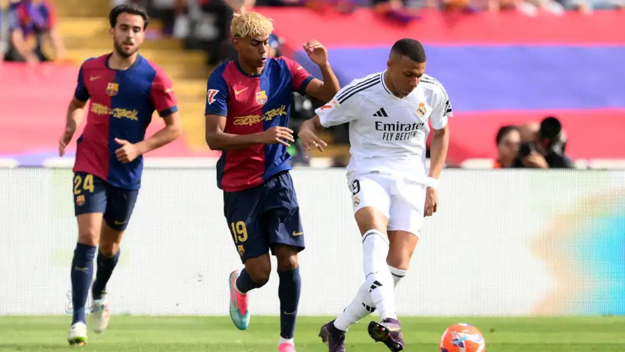 اخبار الكلاسيكو ريال مدريد وبرشلونة 2025 التشكيل الرسمي للكلاسيكو.. مبابي يقود المعركة النارية أمام يامال في قمة الإثارة!