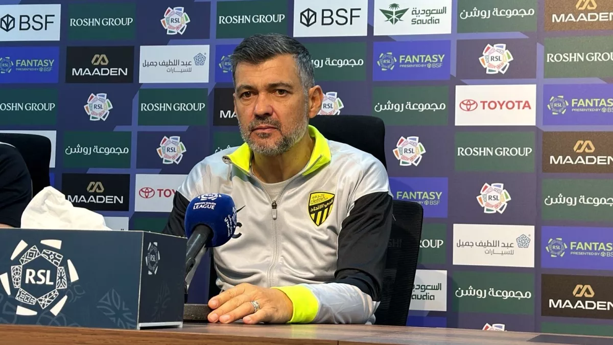 كونسيساو يشيد بقوة الشرطة العراقي ويتحدث عن دور بنزيما في المؤتمر الصحفي