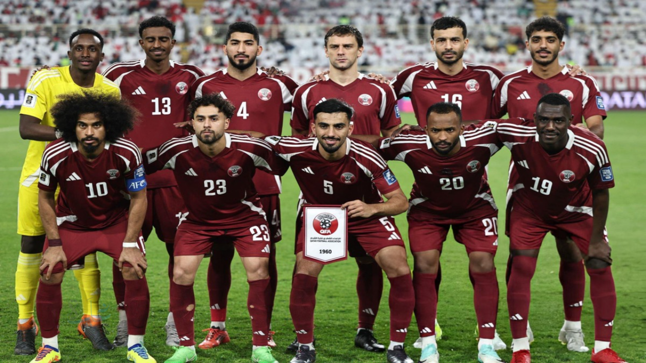 موعد مباراة عمان وقطر والقنوات الناقلة للمباراة في تصفيات كأس العالم لاسيا 2026