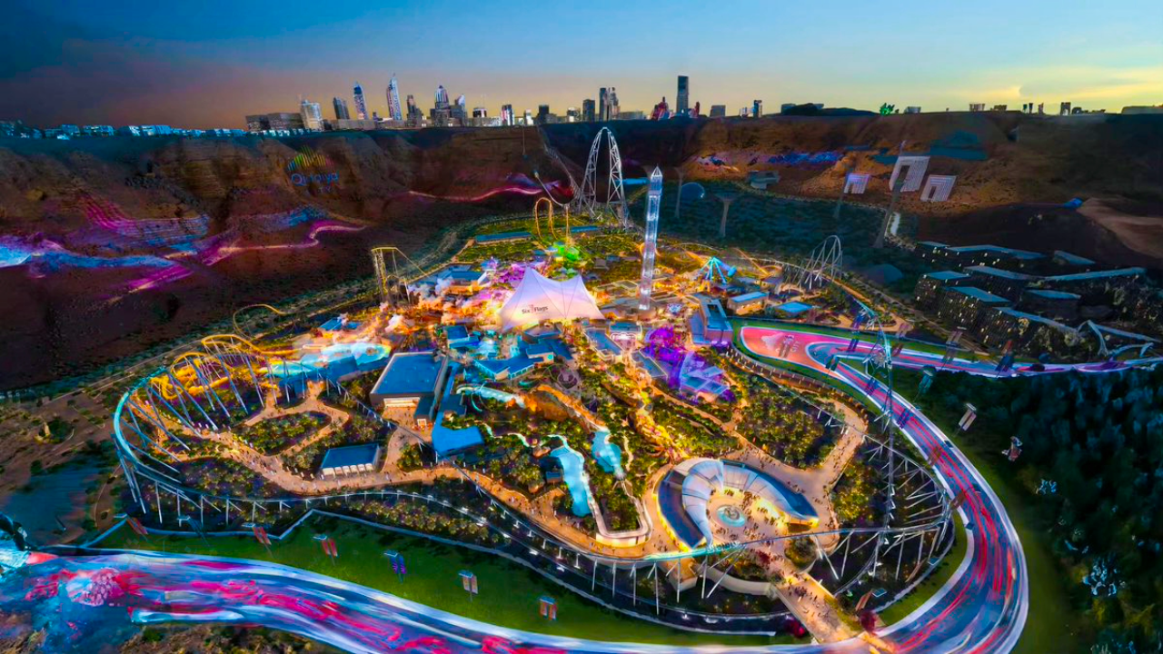 افتتاح سيكس فلاجز القدية بالسعودية في 31 ديسمبر 2025.. مدينة ترفيهية بطيّات قياسية عالمية
