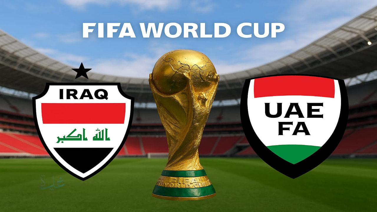 القنوات الناقلة والمعلق لمباراة الإمارات والعراق اليوم في تصفيات كأس العالم 2026 والتشكيل المتوقع