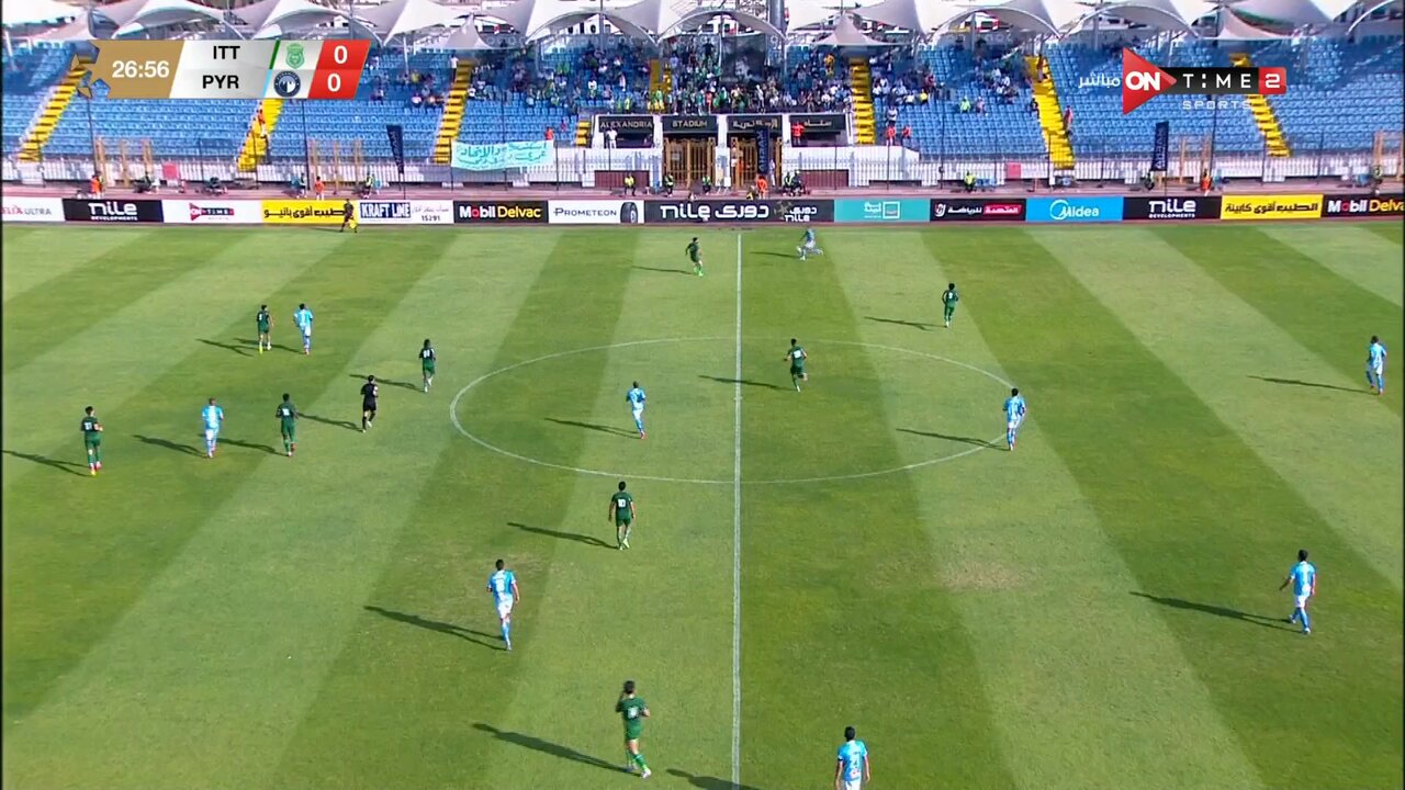 pyramids vs al ittihad: مباراة بيراميدز ضد الاتحاد السكندري الان في الدوري المصري 2025-2026
