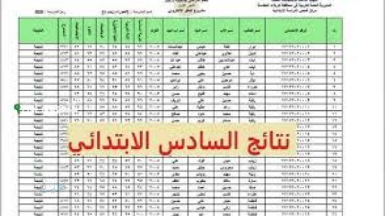 هسه استعلم عن نتائج السادس الإعدادي 2025 الدور الثالث PDF في كل المحافظات العراقية