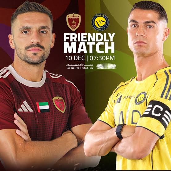 الساعة كم يا جماعة؟ كل التفاصيل عن موعد مباراة النصر السعودي ضد الوحدة الإماراتي الودية في أبوظبي والقنوات اللي حتشوفوا فيها كريستيانو !”