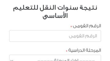 مبرووك النجاح.. إتاحة نتائج سنوات النقل بالقاهرة عبر بوابة التعليم الأساسي 2026