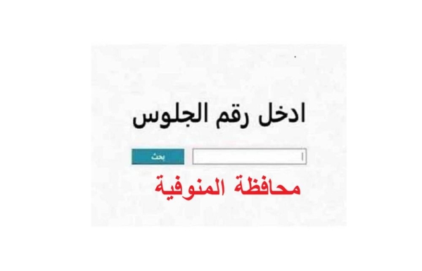 برقم الجلوس.. نتيجة الشهادة الإعدادية 2026 فى محافظة المنوفية الترم الاول جميع المدارس ظهرت
