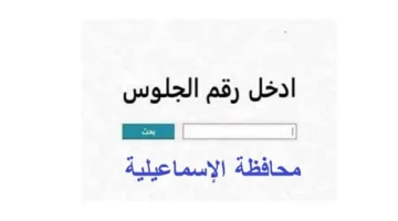 برقم الجلوس.. ظهرت الان نتيجة الشهادة الإعدادية 2026 في محافظة الإسماعيلية الترم الاول عبر بوابة التعليم الاساسي