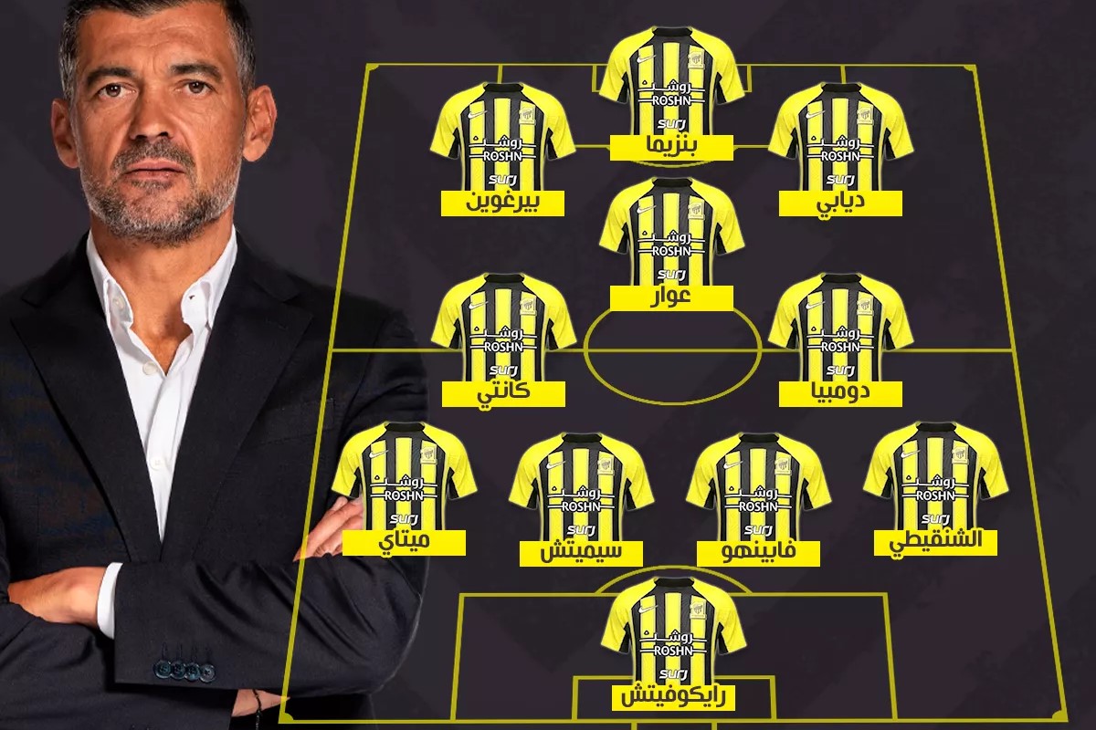 al-ittihad vs al-ettifaq تشكيلة الاتحاد ضد الاتفاق اليوم في دوري روشن 2026.. مفاجآت بالجملة