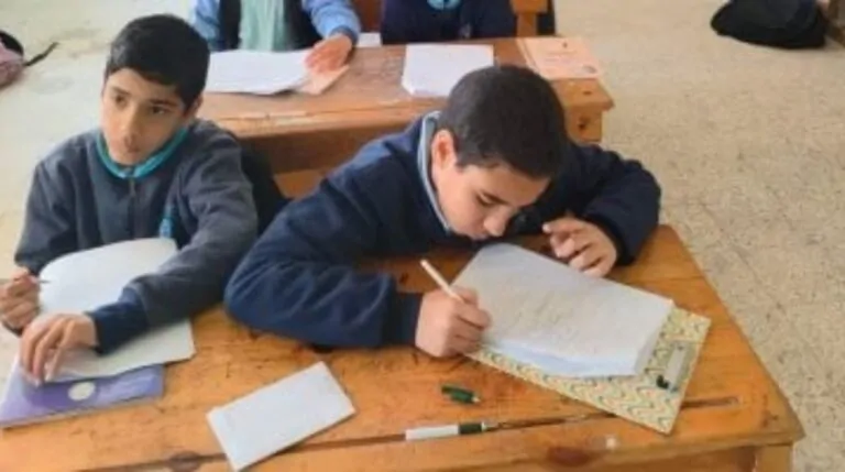 نتيجة الصف السادس الابتدائي