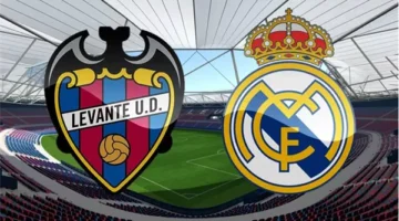 real madrid vs levante: الان مباراة ريال مدريد ضد ليفانتي مباشر في الدوري الاسباني الممتاز.. والقناة الناقلة وجميع التفاصيل