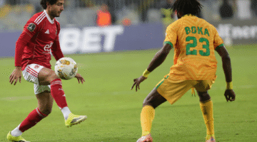 Al Ahly vs Young Africans.. يانج أفريكانز يتقدم على الأهلي بهدف نظيف في شوط المباراة الأول بدوري أبطال أفريقيا