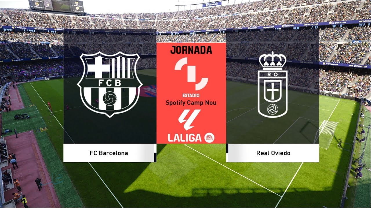 Barcelona vs Oviedo.. أين يمكنني متابعة ‎نادي برشلونة – ريال أوفييدو؟