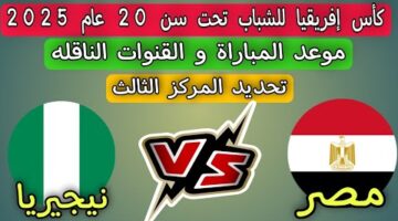 Egypt vs Nigeria.. نقل مباراة مصر ونيجيريا مباشر على هذه القنوات المجانية الناقلة.. جودة عالية