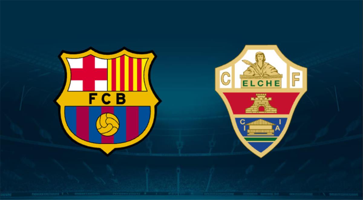 هالحين بدأت اللعبة.. ماتش برشلونة والتشي.. Barcelona vs Elche مباشر جوده عالية
