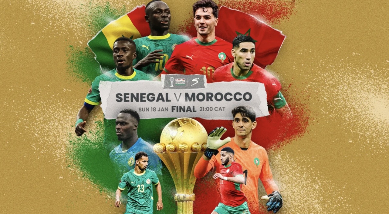 تردد قناة TNT المغربية Arryadia لمتابعة ماتش المغرب والسنغال في نهائي كأس أمم افريقيا مجـانا.. match Senegal vs Morocco