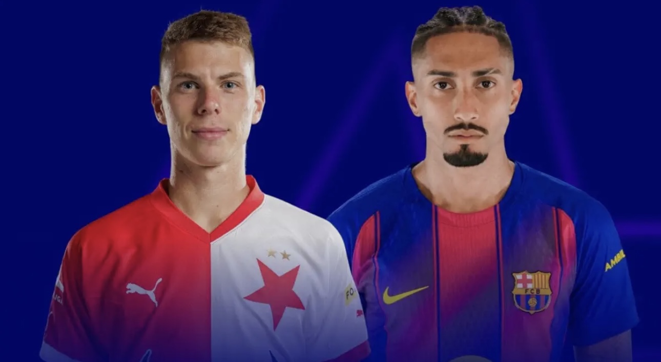 Slavia Prague vs Barcelona.. معلق مباراة سلافيا براج ضد برشلونة اليوم في دوري أبطال أوروبا و القناة الناقلة