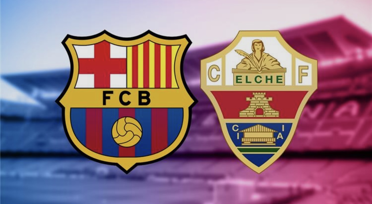 Elche vs Barcelona: القناة الناقلة ومعلق مباراة التشي ضد برشلونة الان في الدوري الاسباني