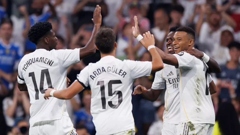 هدف اناتولي تروبين ..اهداف وملخص مباراة ريال مدريد وبنفيكا اليوم في دوري أبطال أوروبا بعد تسجيل مبابي هدفين