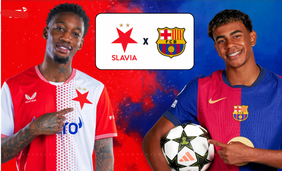 “مـاتش البارسـا” Slavia Prague vs Barcelona القنــوات الناقلة لمباراة سلافيا براغ ضد برشلونة اليوم في دوري الأبطـال 2025