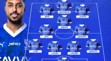 مفاجآت أنزاغي تقلب الحسابات: تسريب تشكيل الهلال ضد نيوم اليوم في دوري روشن السعودي.. al-hilal vs neom