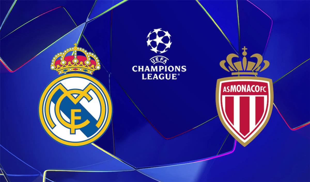 Real Madrid vs Monaco: القنوات المجانية الناقلة مباشر لمباراة ريال مدريد ضد موناكو الان في دوري أبطال أوروبا.. والمعلق وجميع التفاصيل