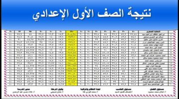 نتيجه الصف الاول الاعدادي 2026.. وزارة التربية والتعليم تكشف عن موعد الإعلان عبر الموقع الرسمي