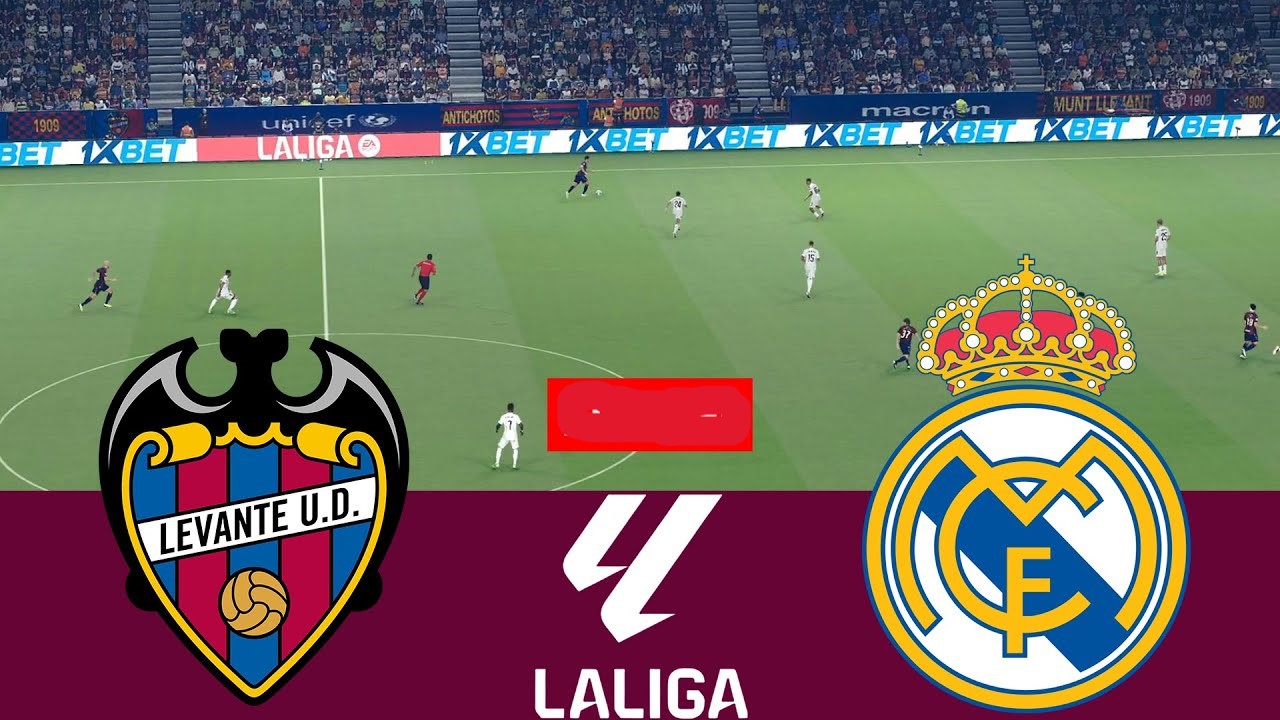real madrid vs levante.. مباراة الريال ضد ليفانتي الان في الدوري الإسباني 2026