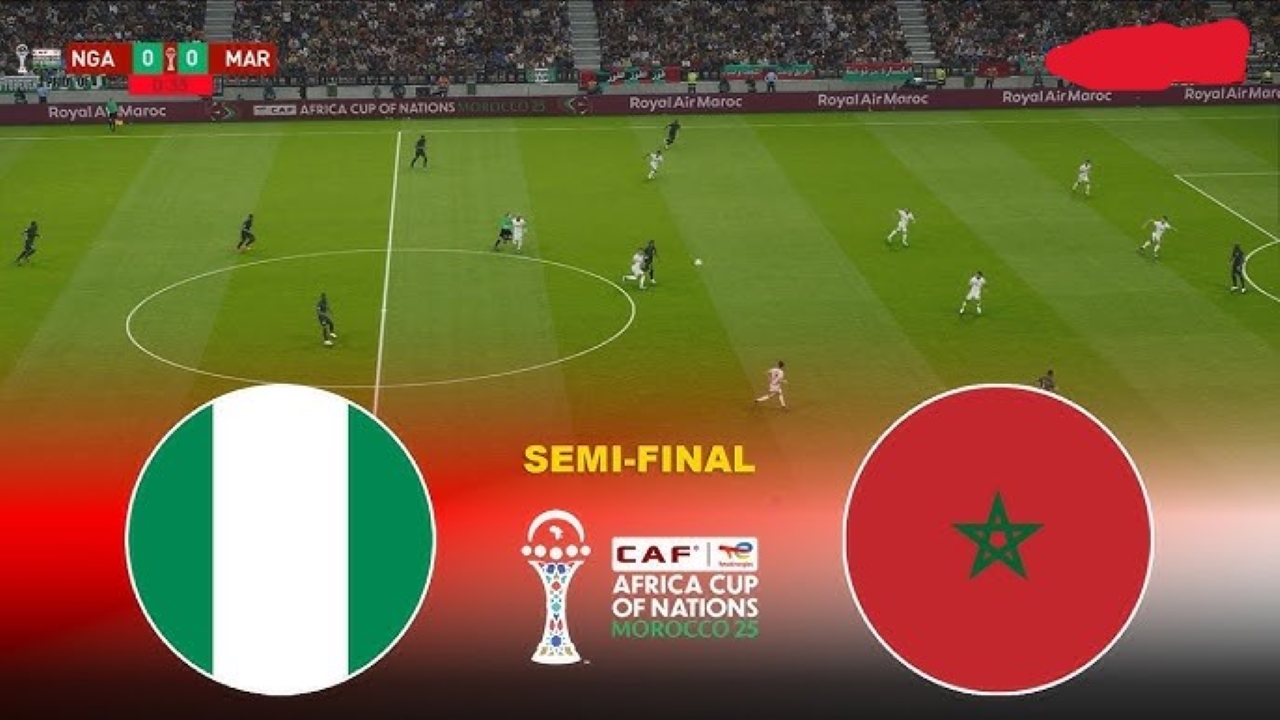 nigeria vs morocco: معلق مباراة نيجيريا ضد المغرب الان في كأس الأمم الأفريقية 2026