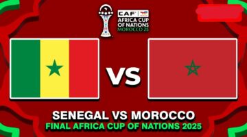 senegal vs morocco القنوات الناقلة لمباراة السنغال ضد المغرب الان في كأس الأمم الأفريقية 2026.. والتفاصيل