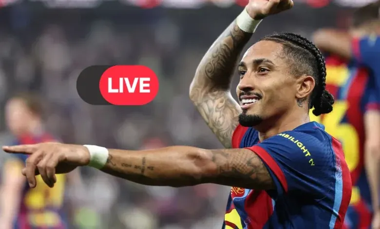 Barcelona vs Racing.. القنوات المفتوحة الناقلة لمباراة برشلونة ضد راسينج سانتاندير الآن في كأس ملك إسبانيا 2026