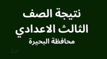 بمجرد اعتمادها ... رابط إستعلام ننتيجة الشهادة الإعدادية بالبحيرة 2026 الترم الأول بالأسم ورقم الجلوس
