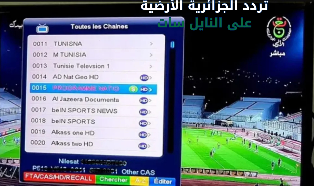 المغرب والسنغال hd.. تردد قناة الجزائرية الأرضية على النايل سات الناقلة لنهائي أمم أفريقيا