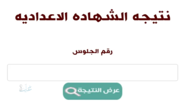 ظهرت رسميًا.. نتيجة الصف الثالث الإعدادي محافظه الاسكندريه 2026 برقم الجلوس