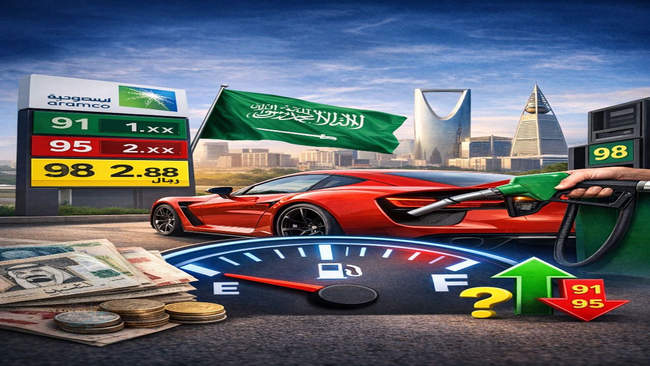 بـ 2.88 ريال .. سعر البنزين الجديد في السعودية في محطات الوقود