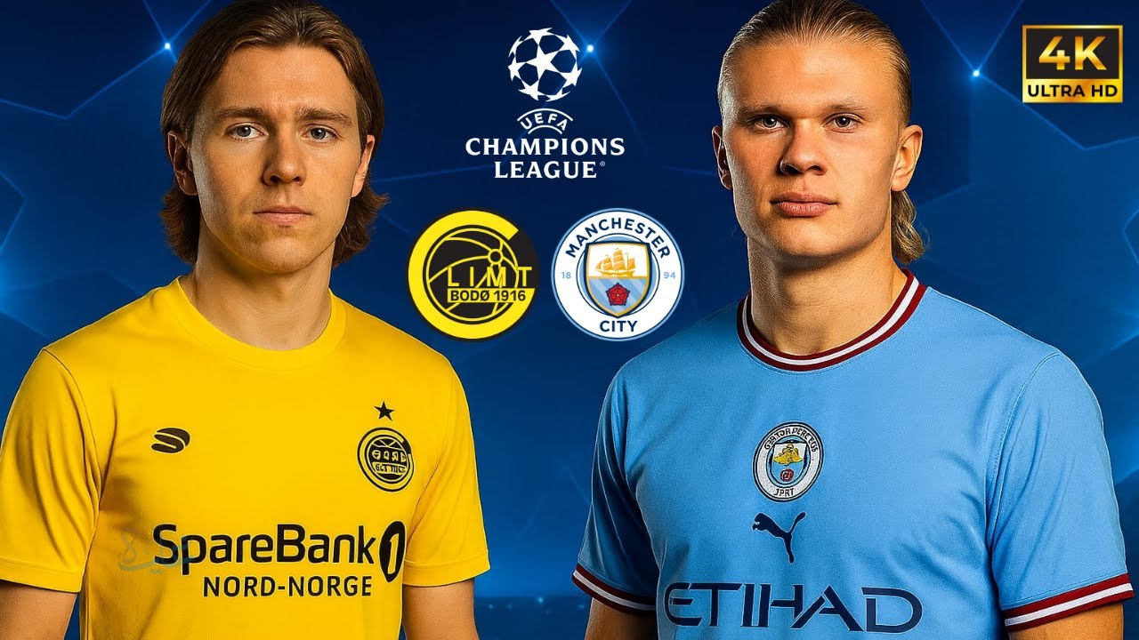 يلا نقل مباراة مانشستر سيتي وبودو جليمت الان في دوري ابطال اوروبا 2026