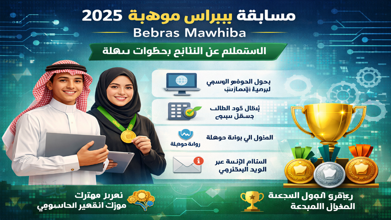 مسابقة بيبراس موهبة Bebras Mawhiba 2025 .. رابط النتائج