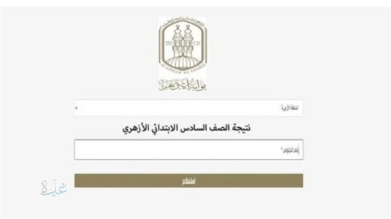 هنا نتائج الشهادات .. نتيجة الشهادة الابتدائية الأزهرية 2026 برقم الجلوس عبر بوابة الأزهر الإلكترونية natiga.azhar.eg