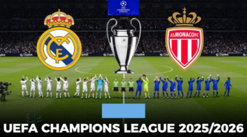 ديربي Real Madrid vs Monaco.. قنوات ناقلة مباراة ريال مدريد وموناكو الان في دوري ابطال اوروبا 2026